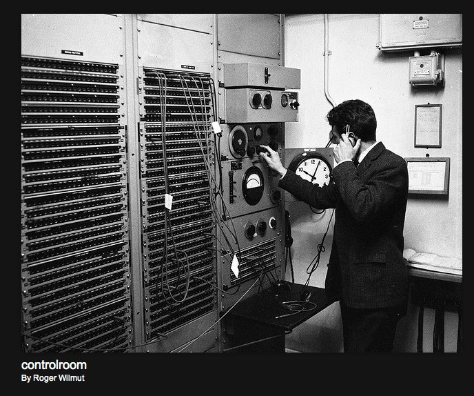 Photos of the BBC provided with permission from BBC engineer Roger Wilmut to the Museum of Magntic Sound Recording